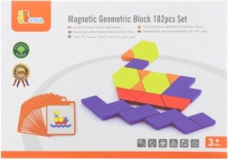 Magnetiline mosaiik - geomeetrilised plokid