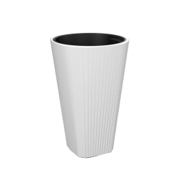 Lillepott Muza 39 cm valge sisepotiga