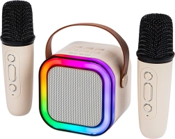 Bluetooth-karaoke kõlar RGB-valgustusega