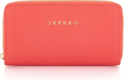 Women's Wallet MONY L Leather Coral