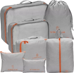 Kohvri reisiorganiseerija – 7-osaline komplekt Trizand