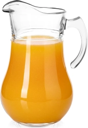 Klaasist kann koos kaanega 2,4 l