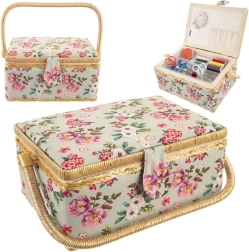 Nõelapadi lillilise mustriga 29 × 20 × 13 cm