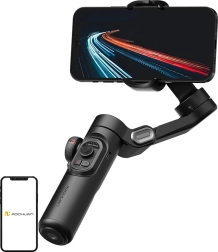 AOCHUAN Smart XE 3-teljeline stabilisaator nutitelefonile, must