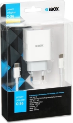 Võrgulaadija IBOX C-36 USB‑C PD 20W
