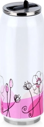 Purgitaoline purkikujuline termokruus 500 ml lillemotiiviga