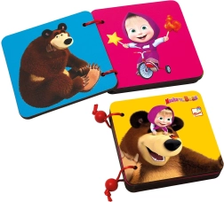 Bino puidust pildiraamat Maša ja Karu