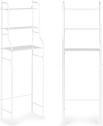 Kõrge vannitoakapp 3 riiuliga, alumiiniumkarkass