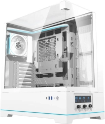 Computer Case Darkflash DY450 PRO with Fan White