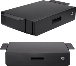 MACLEAN MC-461 lukustatav lauaplaadi-alune sahtel, korraldaja, 5 kg, must