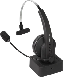 Bluetooth-peakomplekt mikrofoniga ja laadimisjaamaga