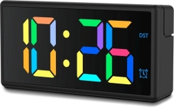Hama Ibiza Electronic Alarm Clock black