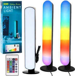 2 RGB LED ambiento laualampi kaugjuhtimisega – 2 tk