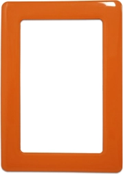 Magnetiline isekleepuv raam 13,0 × 8,1 cm – oranž