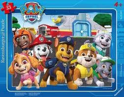 Puzzle 33 tükki PAW PATROL – raamitud pusle RAVENSBURGER