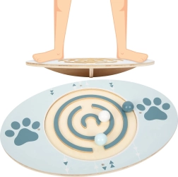 Small Foot puidust tasakaalulaud kuulidega