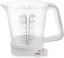 Digitaalne köögikaal mõõtetopsiga 5 kg, 1,2 l ORION