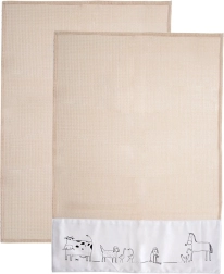 Puuvillased köögirätikud 70 × 50 cm, 2 tk