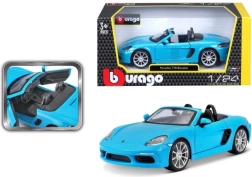 Metallmudel Bburago Porsche 718 Boxster 1:24, sinine