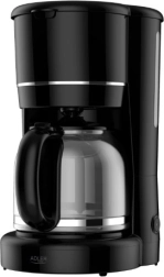 Adler Drip Coffee Maker with a 1.5 L Capacity, Black