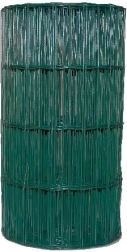 Aia keevitatud plastkattega võrk 100×50 mm, kõrgus 400 mm, roheline, 15 m