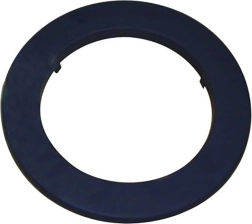 Suitsurosett 125 mm, paksus 1,0 mm, must