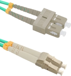 Optiline patchcord LC/UPC–SC/UPC multimood OM4 1 m
