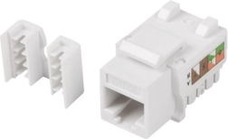 Modulaarne Keystone pesa RJ45 UTP Kat 5E 90° paigalduskarpi