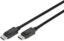 DisplayPort-kaabel 8K lukustiga, 2 m, must