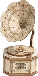 ROBOTIME Rolife 3D puidust pusle Gramofon