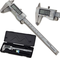 Roostevabast terasest digitaalne nihik 150 mm LCD-ekraaniga