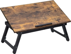 Sülearvuti alus 60×35 cm – kokkupandav laud rustikaalses stiilis