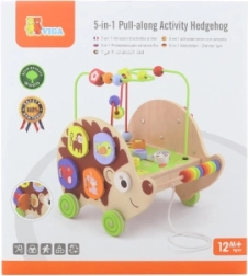 VIGA puidust tõmmatav siil 5-ühes tegevustega