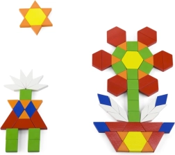 VIGA puidust lamedad Montessori klotsid 250 tk ämbris