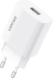 Vipfan USB-laadija 2,4A, valge