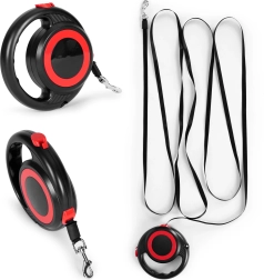 Automaatne isekeriv jalutusrihm koerale ja kassile 4,2 m lukustusega