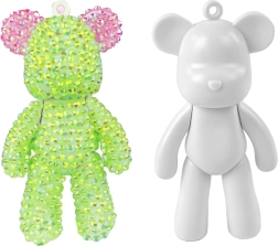 DIY Diamond Painting Kit – Bear Pendant 6.5 cm