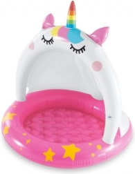 INTEX kids' inflatable unicorn pool with canopy