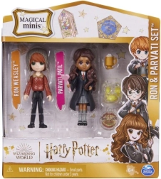 Harry Potter Magical Minis topeltfiguurid Ron ja Parvati tarvikutega