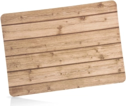 Ristkülikukujuline lauakate 43 × 30 cm puidumustriga