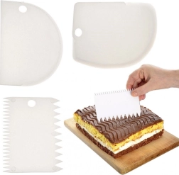 Kondiitri spaatlid 12 cm, komplekt 3 tk