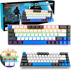 Mehaaniline mänguklaviatuur 60% media‑tech red core mx60