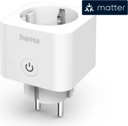 Wi‑Fi pistikupesa lillega, ruudukujuline Matter