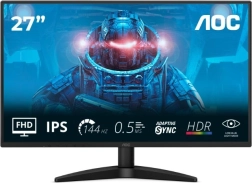 27" IPS mängumonitor 144 Hz, HDMI ja DisplayPortiga
