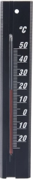 Universaalne puidust termomeeter, must 20 cm