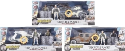 Military set with sound and light, battery-powered