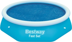 BESTWAY Fast Set päikeseenergia basseinikate 244 cm