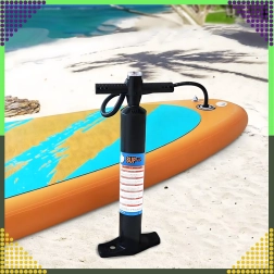SUP-i käsitsi kaheastmeline pump manomeetriga 25 PSI