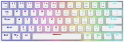 Mehaaniline klaviatuur SAVIO Whiteout X2 60% koos Outemu Brown lülitite ja hot-swap toega