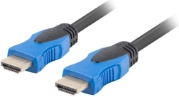 Premium HDMI-kaabel 2.0 1,8 m must 4K 60 Hz, täisvask